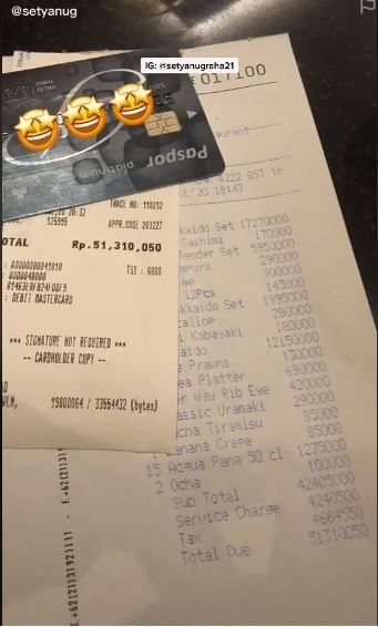 pria tajir yang rumahnya gede banget makan abis rp51 juta