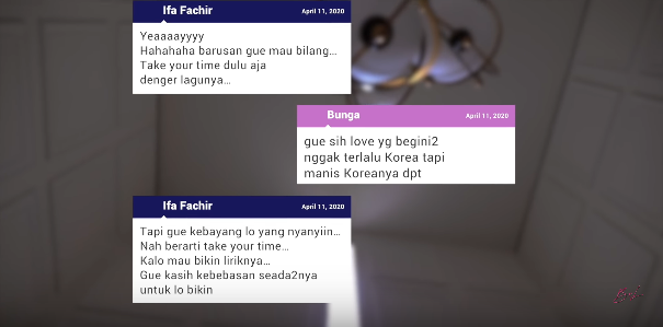 bcl bongkar isi chat dengan ifa fachir