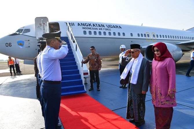 wapres maruf amin kunjungan kerja ke magetan