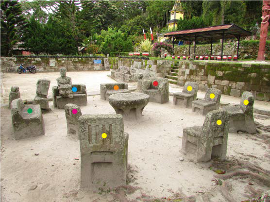 punya kekuatan magis ini deretan batu yang dianggap sakral di sumut