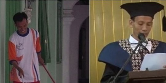 Inspiratif, Seorang Marbot Masjid Berhasil Raih Gelar Profesor & Jadi Guru Besar