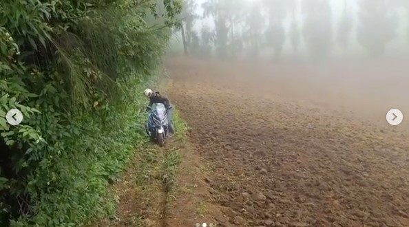 tersasar saat menuju puncak b29