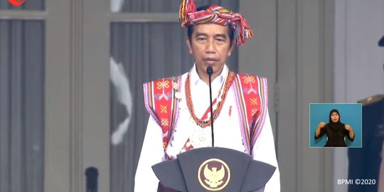 Mengenal Baju Adat Timor Tengah Selatan yang Dipakai Jokowi di HUT ke-75 RI