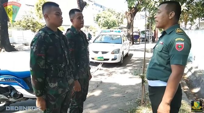 begini tradisi anggota tni saat masuk satuan baru