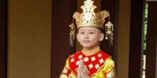 Ini Potret Izzam Athaya, Bocah Berpakaian Adat Tidung di Uang Baru Rp75.000