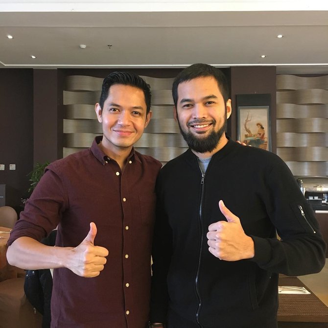 potret persahabatan seleb cowok