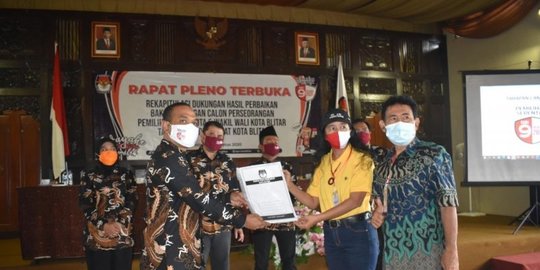 Tak Penuhi Syarat Dukungan, 2 Paslon Jalur Perseorangan Gagal Maju Pilkada Blitar
