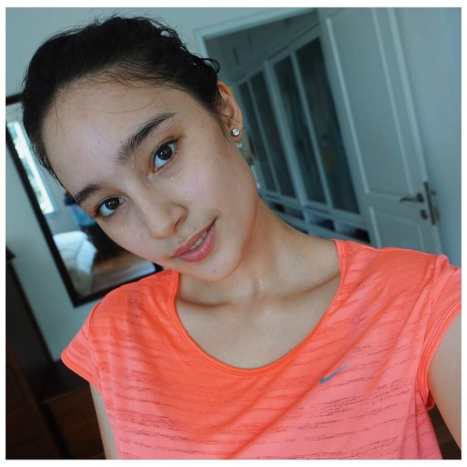 tatjana saphira tanpa make up