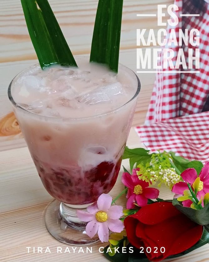 9 resep es kacang merah sehat segar dan kaya nutrisi