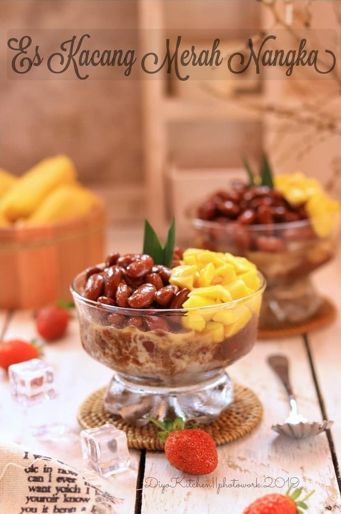9 resep es kacang merah sehat segar dan kaya nutrisi