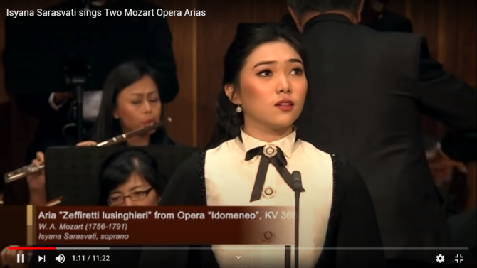 isyana sarasvati nyanyi lagu opera