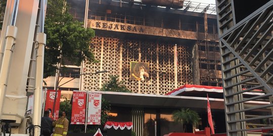 Kebakaran Gedung Kejagung Sudah Proses Pendinginan, Tak Ada Korban Jiwa