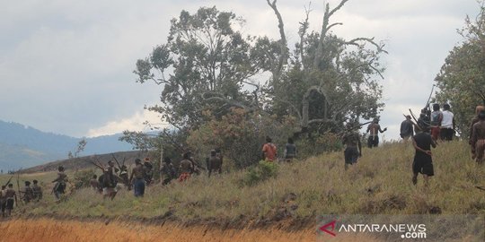 Warga Dua Kampung di Jayawijaya Papua Sepakat Hentikan Perang