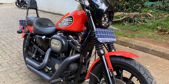 Pura-Pura Test Ride, Maling Bawa Kabur Harley Davidson milik Warga Cirendeu