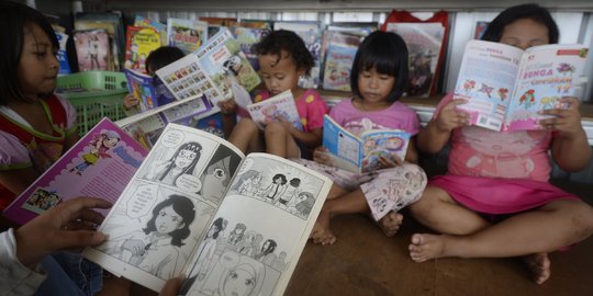 Menambah Wawasan di Taman Baca Selama Pandemi