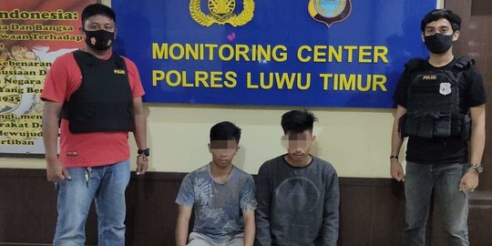 Ditangkap Polisi, Dua Pemuda Viral Beri Miras ke Bocah Terancam 10 Tahun Bui