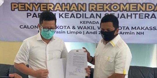 PKS Dukung Irman Yasin Limpo-Andi Zunnun Nurdin Halid di Pilwalkot Makassar
