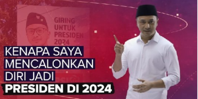 Mencalonkan Diri di Pilpres 2024, Ini Perjalanan Karier Giring Ganesha