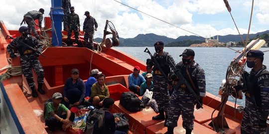 Kapal Berbendera Vietnam Ditangkap Usai Curi Ikan di Perairan Natuna