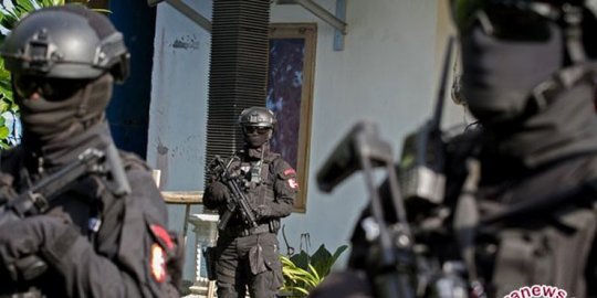 Densus 88 Tangkap 12 Terduga teroris di Kalsel, Bali dan NTB