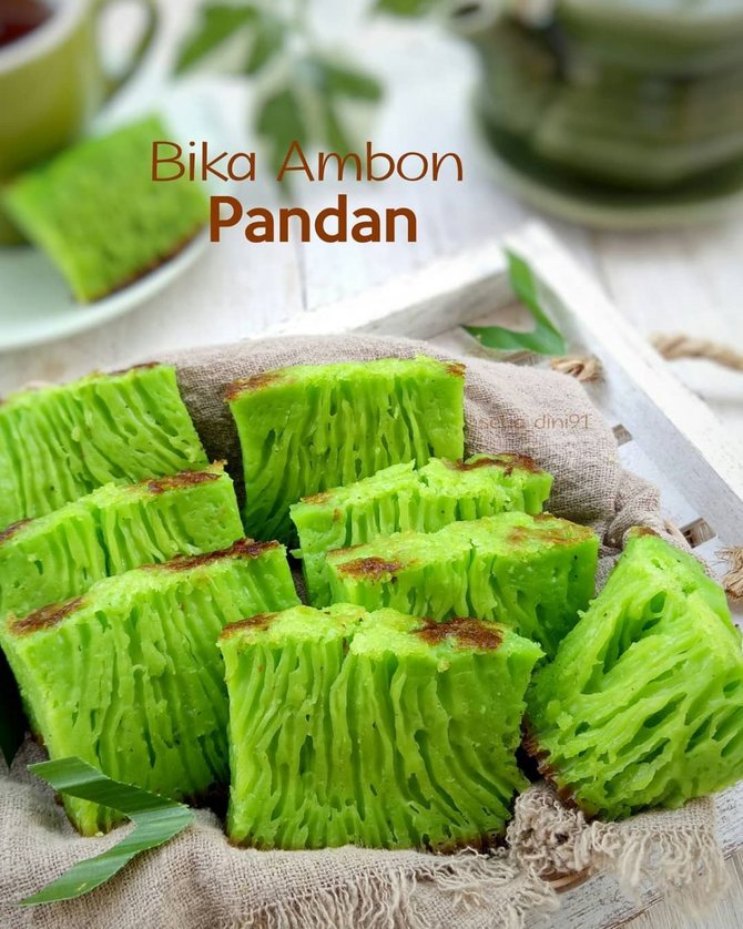 bika ambon berbagai rasa