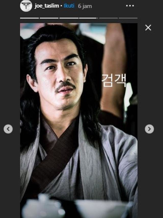 potret joe taslim di film korea lsquothe swordmanrsquo