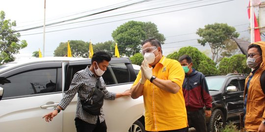 Bupati Eddy Berutu Klaim Dapat Dukungan Airlangga Maju Ketua DPD Golkar Dairi