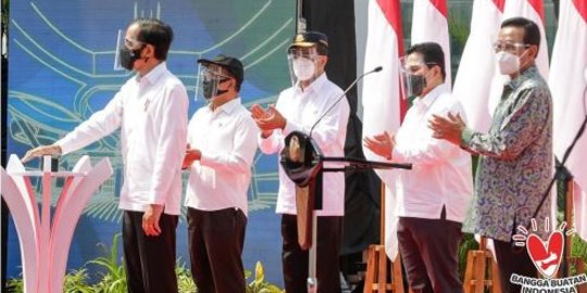 Siap Beroperasi, Ini Potret Terbaru Presiden Jokowi Resmikan Bandara YIA