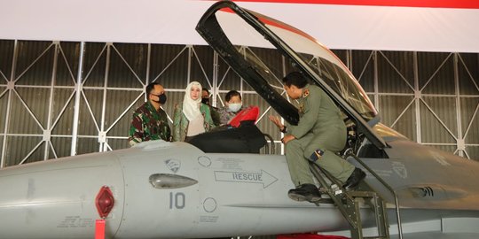Usai Jalani Program Falcon Star eMLU, 2 Jet F-16 TNI AU Kembali Mengudara