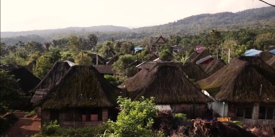 Unik dan Tak Biasa, Satu Kampung Ini Pakai Ijuk untuk Atap Rumahnya