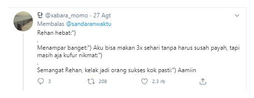 rehan bocah rela bangun pagi jadi badut