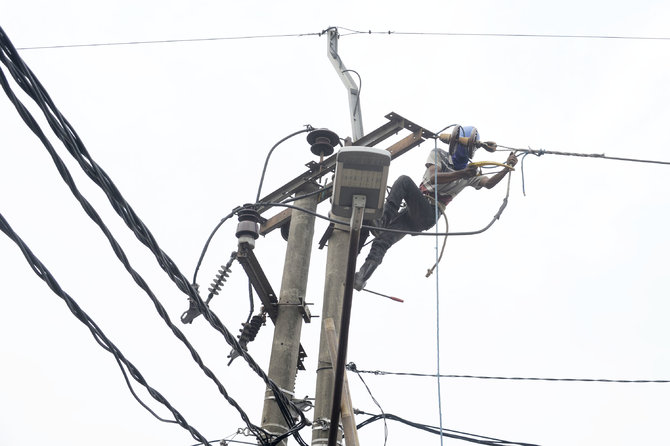 bongkar kabel listrik di tangerang