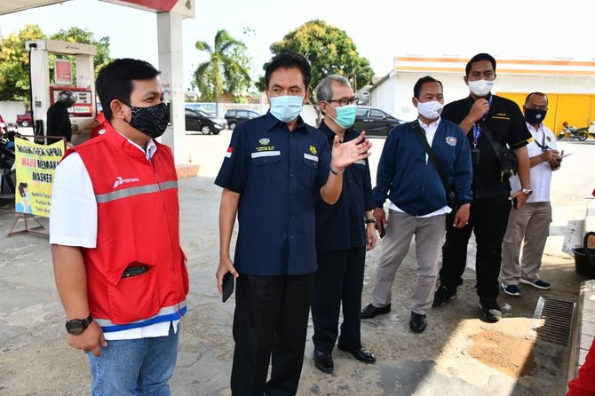 kepala bph migas cek langsung it nozzle spbu pertamina