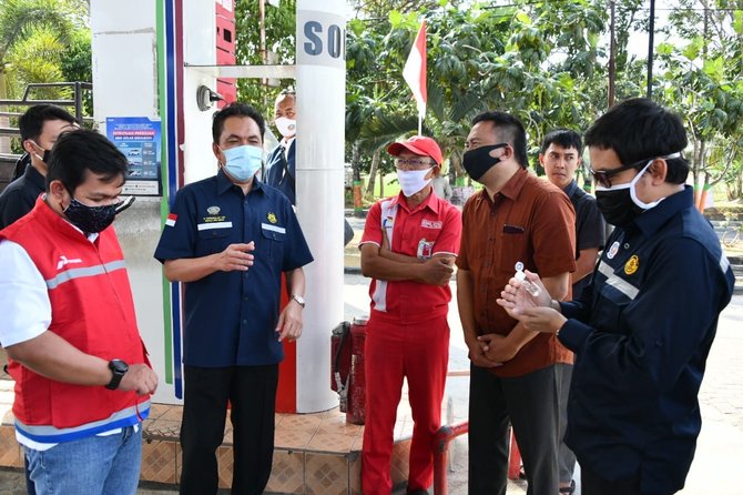 kepala bph migas cek langsung it nozzle spbu pertamina