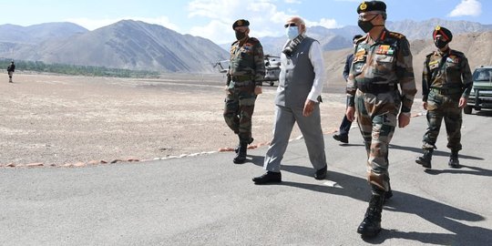 Anggota Pasukan Khusus India Tewas Dalam Perkelahian di Perbatasan China
