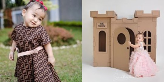 5 Potret Thania Anak Ruben Onsu Pintar Bergaya Bak Model Cilik