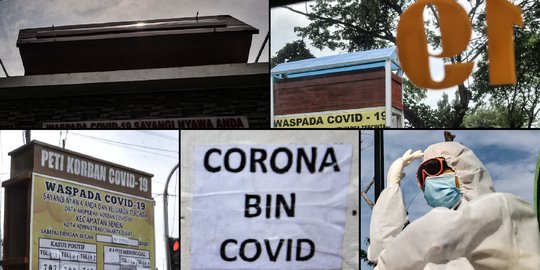 Kontradiktif Tugu Peti Mati Covid-19