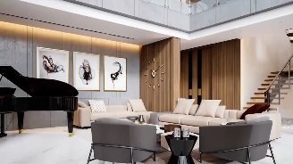 design rumah titi kamal dan christian sugiono