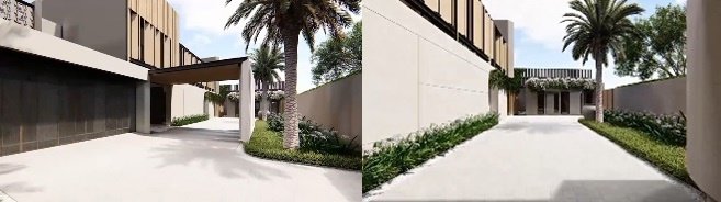 design rumah titi kamal dan christian sugiono