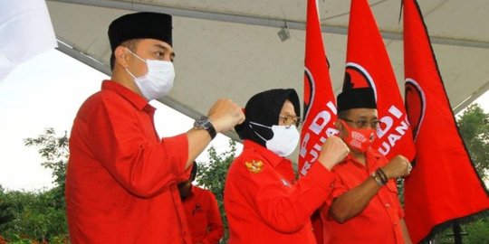 Risma-Whisnu Akan Antar Eri Cahyadi-Armuji Daftar Pilkada Surabaya ke KPU
