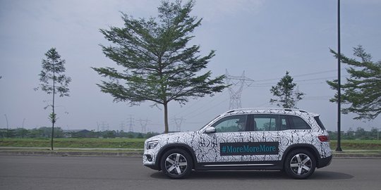 Jelang Peluncuran, Mercedes-Benz Uji Jalan Mobil SUV Anyar di Jakarta