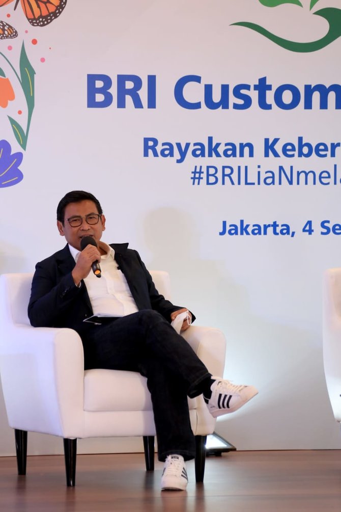 wakil direktur utama bri catur budi harto dalam peringatan hpn tahun 2020