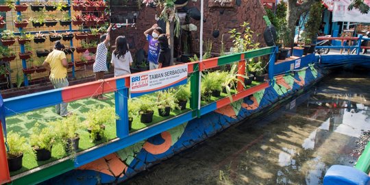 Menengok Bersihnya Sungai Pagarsih di Bandung