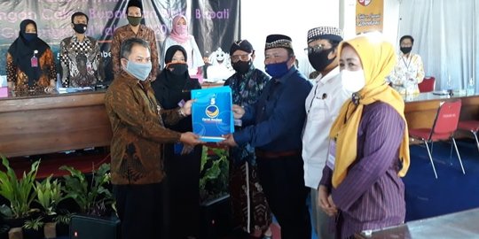 Petahana Wakil Bupati Jadi Pasangan Ketiga Daftar ke KPU Gunungkidul