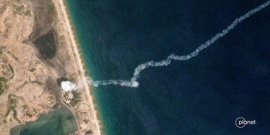 Foto Satelit Perlihatkan Korea Utara Kemungkinan Bakal Uji Coba Lagi Rudal Balistik