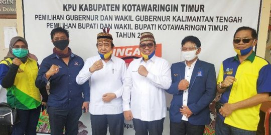 Sudah Empat Pasangan Calon Bupati dan Wabup Kotawaringin Timur Mendaftar ke KPU