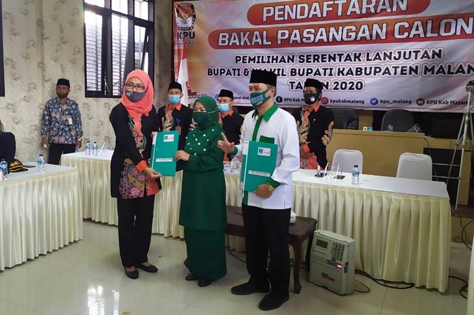 pasangan lathifah shohib didik budi muljono daftar pilkada kabupaten malang