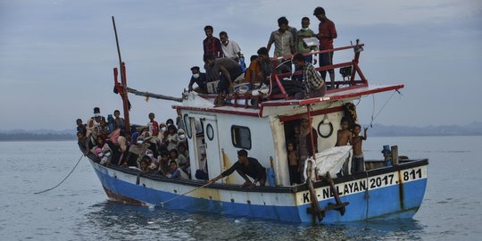 295 Rohingya Kembali Terdampar di Lhokseumawe Aceh