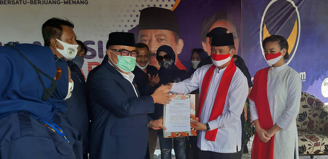 nasdem usung muhamad saraswati di pilkada tangsel