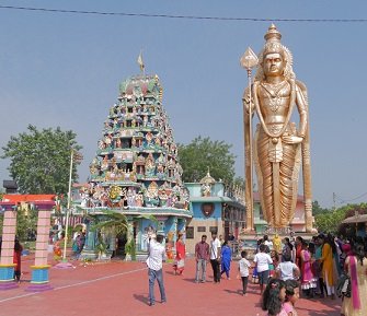 tertinggi kedua di dunia ini fakta menarik patung dewa murugan di sumut